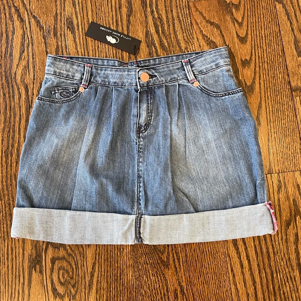 BNWT Little Marc Jacobs denim skirt. Size 12